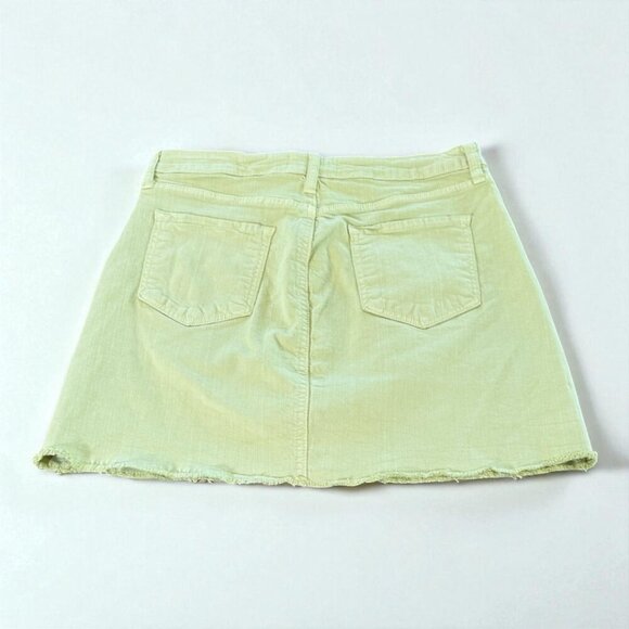 Just Black Denim Button Down A Line Skirt Size Large - Picture 2 of 12